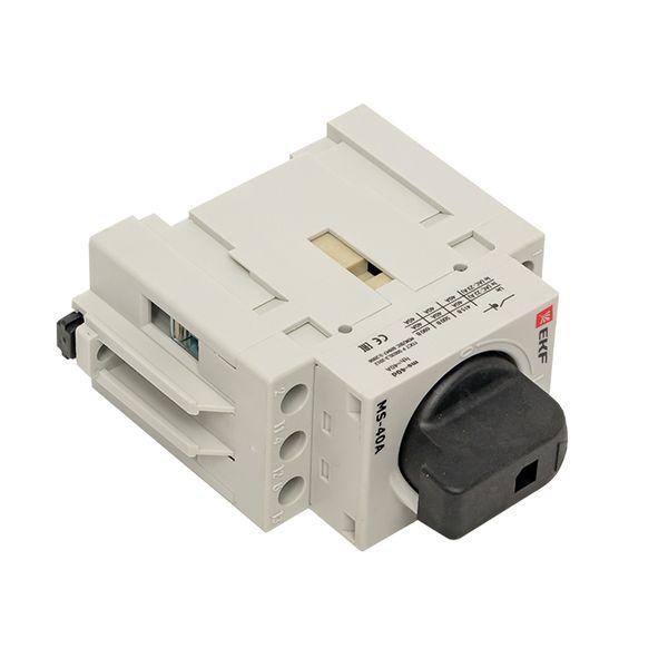  Рубильник мод. 3п MS-40A на DIN-рейку EKF ms-40d фото в каталоге от BTSprom.by