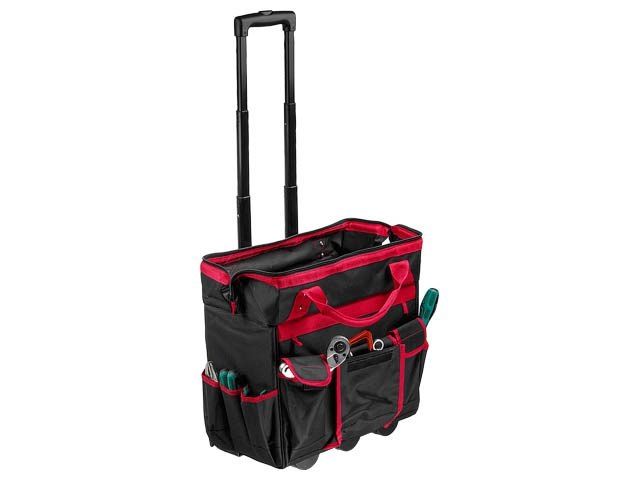 сумка для инструмента wortex wb 3050 нейлон, 455x310х415 мм, вес до 30 кг (общее кол-во отсеков: 14) 0323320 от BTSprom.by
