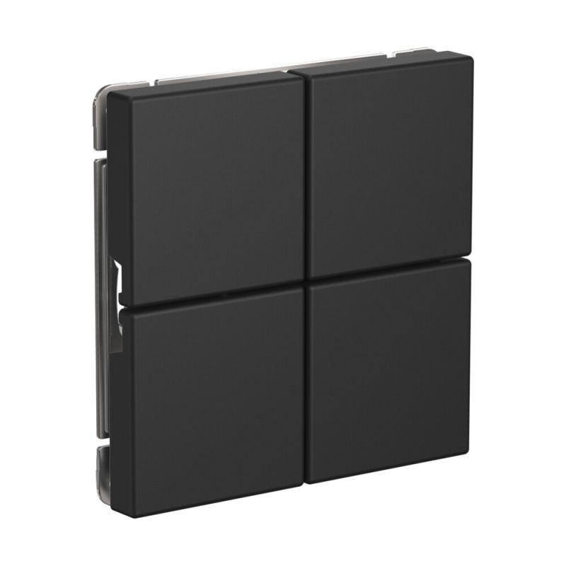  Выключатель сценарный 4-кл. ArtGallery (сх. 1) базальт SE GAL001474 фото в каталоге от BTSprom.by