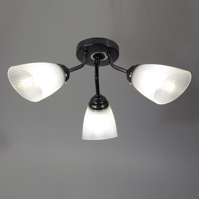  Светильник "Бона" 131 (плафон П0476) НПБ 01-3х60-185 Е27 ИУ хром Элетех 1005404415 фото в каталоге от BTSprom.by