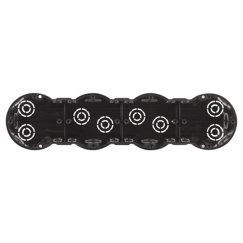  Коробка установочная 4-м 283х70х45мм IP30 для твердых стен саморезы черн. KUP-4-70-45 Эра Б0064956 фото в каталоге от BTSprom.by