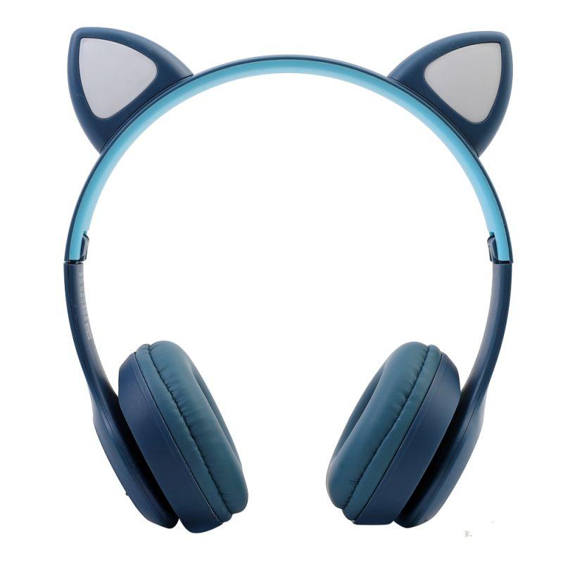  Наушники накладные беспроводные ELX-BTHP02-C06 FM MP3 микрофон ушки син. ERGOLUX 15458 фото в каталоге от BTSprom.by