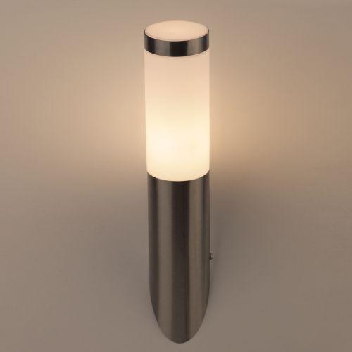  Светильник WL18 декор. подсветка MAX40W E27 IP44 хром/бел. ЭРА Б0034618 фото в каталоге от BTSprom.by