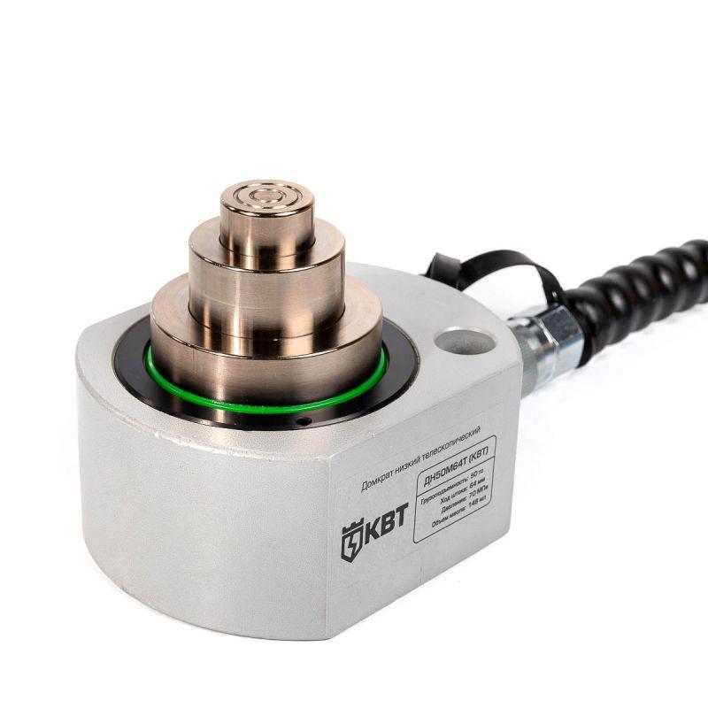  Домкрат низкий телескопический ДН100М68Т КВТ 84597 фото в каталоге от BTSprom.by