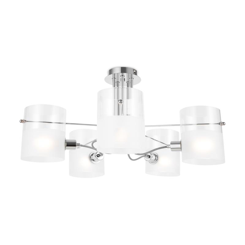  Люстра Ampera 40Вт E14х5 IP20 Freya FR2023PL-05CH фото в каталоге от BTSprom.by