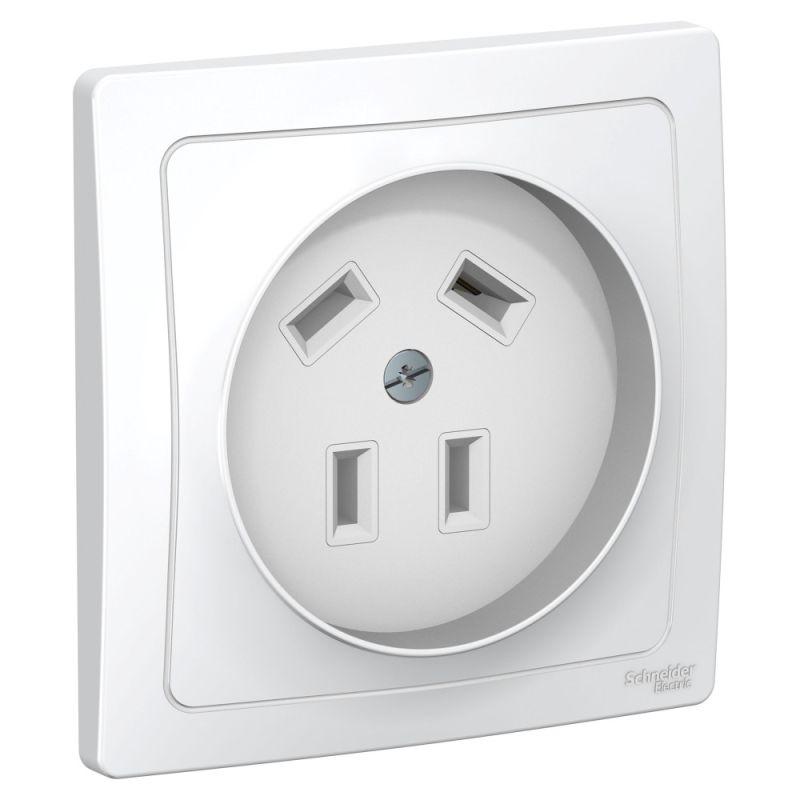 розетка 1-м сп blanca 32а ip20 400в 3п+n бел. se blnsr003241 от BTSprom.by