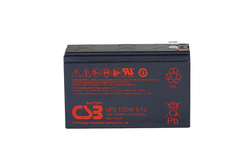 аккумулятор 12в 5а.ч csb ups122406 f2 csb от BTSprom.by