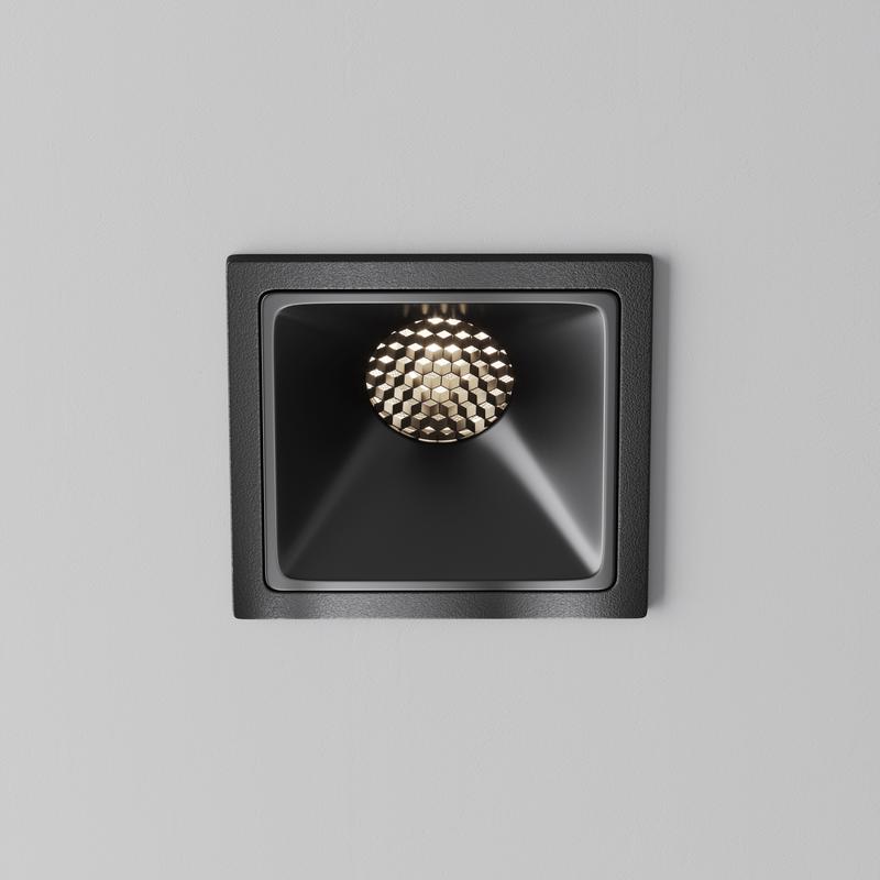  Светильник Alfa LED 10Вт 4000К 60град. встраив. Maytoni DL043-01-10W4K-SQ-B-1 фото в каталоге от BTSprom.by