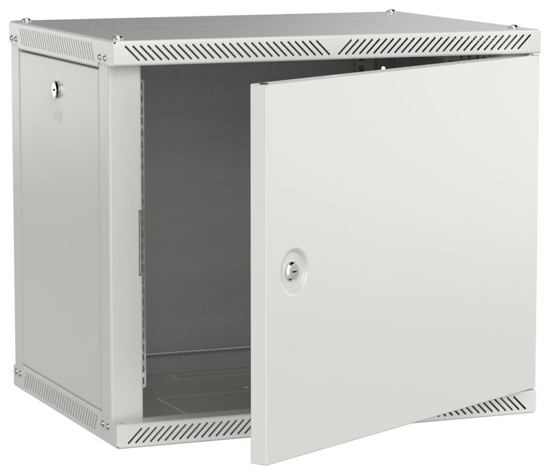 шкаф linea w 2.0 9u 600х450мм дверь метал. сер. itk lwr3-09u64-mf-2 от BTSprom.by