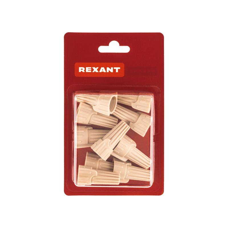  Зажим соединительный изолирующий с лепестками СИЗ-12 d11.2мм 1-12.75кв.мм корич. (уп.10шт) Rexant 08-0756-10 фото в каталоге от BTSprom.by