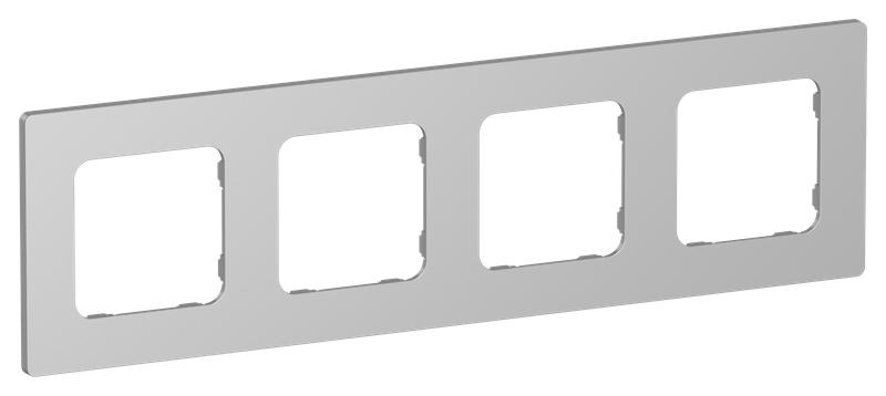 рамка 4-м сп flite ру-4-к-фла алюм. iek fi-m42-32-20-k47 от BTSprom.by
