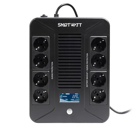 источник бесперебойного питания ups safe pro lcd 1000 smartwatt 3703020280003 от BTSprom.by