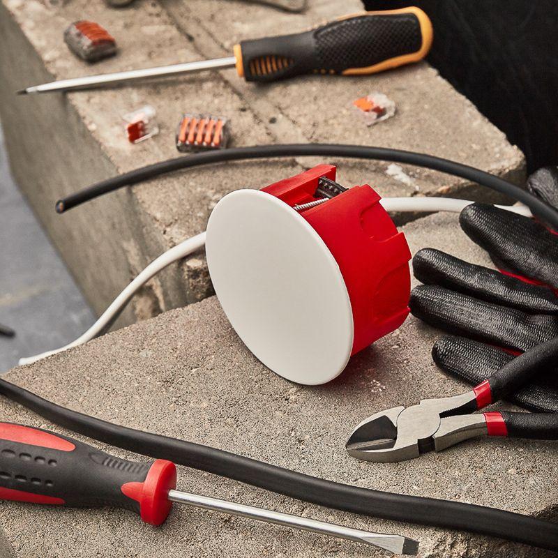  Коробка распаячная СП d80х40мм для полых стен Rexant 28-3044 фото в каталоге от BTSprom.by