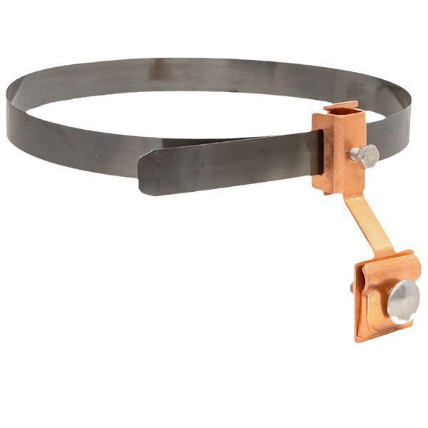 держатель для труб универсальный d(0-200)мм cu и полоса нерж. cталь proxima ekf lp-33220-cu от BTSprom.by
