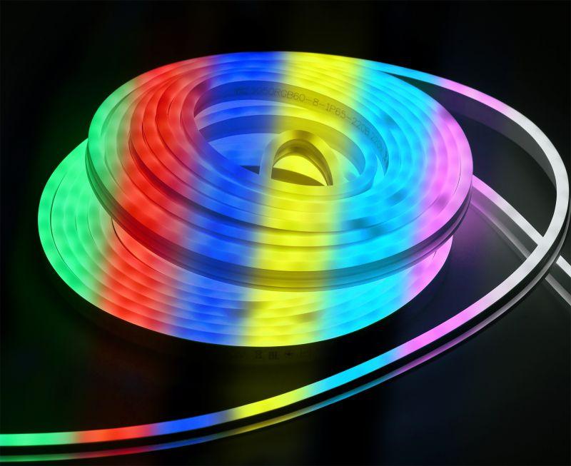 комплект diy (5050rgb60-8-ip65-220в 10м + драйвер) iek lsr5-rgb-060-65-2-10-s0 от BTSprom.by