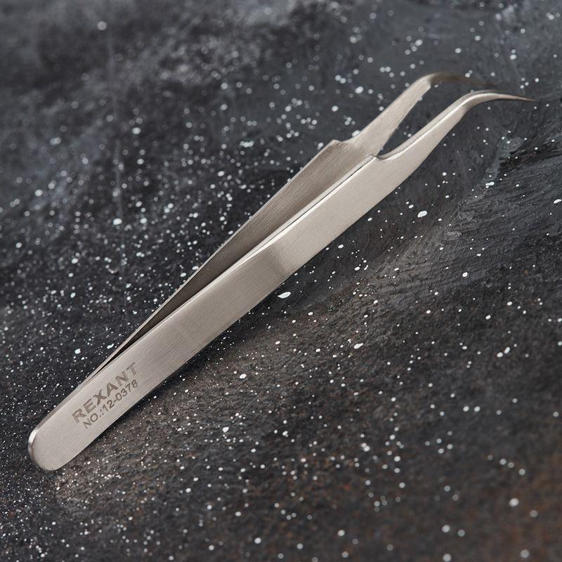  Пинцет изогнутый узкий 125мм (блист.) Rexant 12-0378 фото в каталоге от BTSprom.by