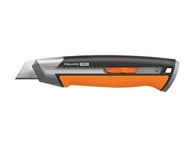 нож с выдвижным, сменным лезвием 25мм carbonmax fiskars (подходят лезвия: 1027233) 1027228 от BTSprom.by