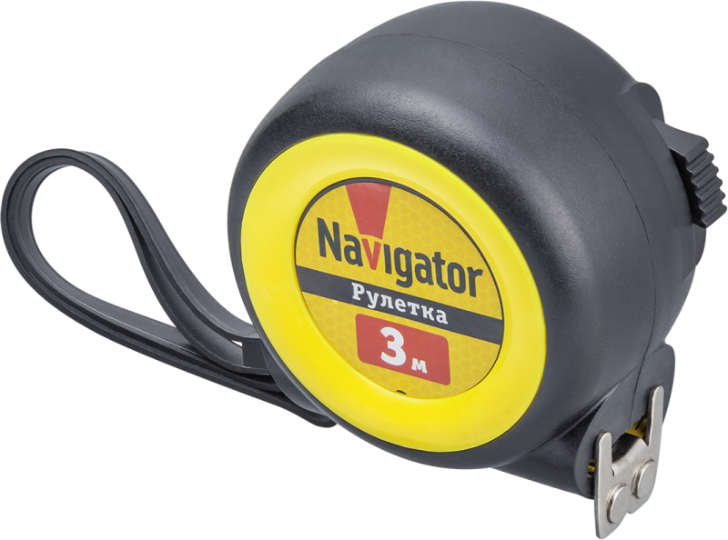 рулетка 80 257 nmt-ru01-a-3-16 3мх16мм автостоп navigator 80257 от BTSprom.by