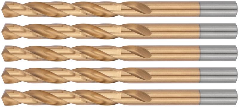  Сверло HSS по металлу титановое покрытие 8.0мм (уп.5шт) FIT 34180 фото в каталоге от BTSprom.by