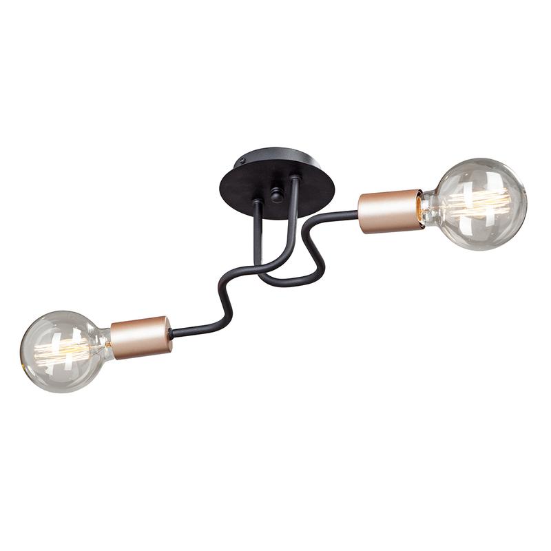 люстра 2хe27 макс. 60вт vitaluce v4560-1/2pl от BTSprom.by