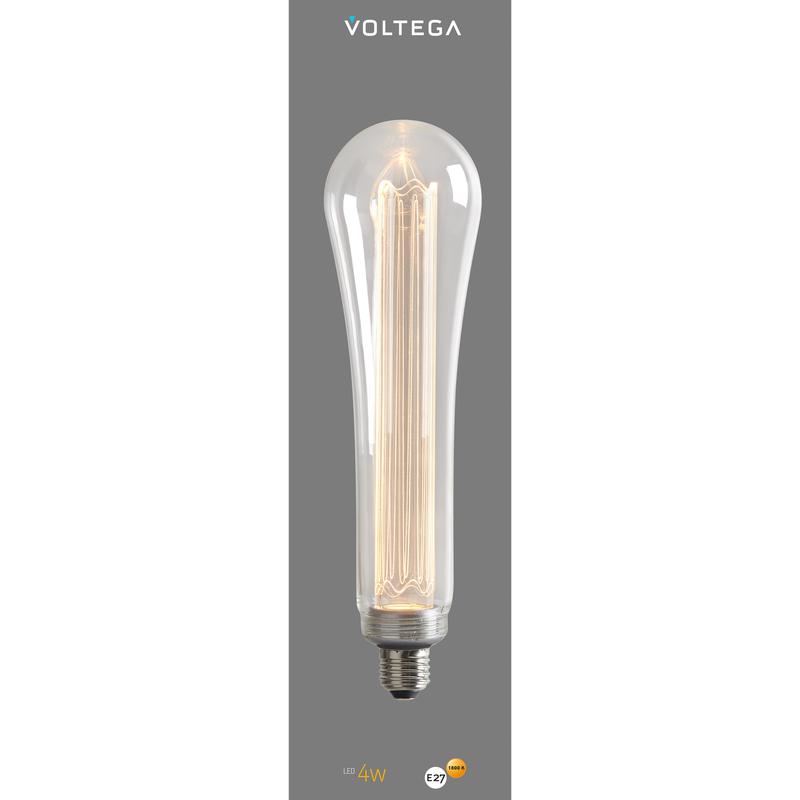Лампа светодиодная филаментная Loft 271 DP82293 4Вт 1800К E27 Voltega 8565 фото в каталоге от BTSprom.by