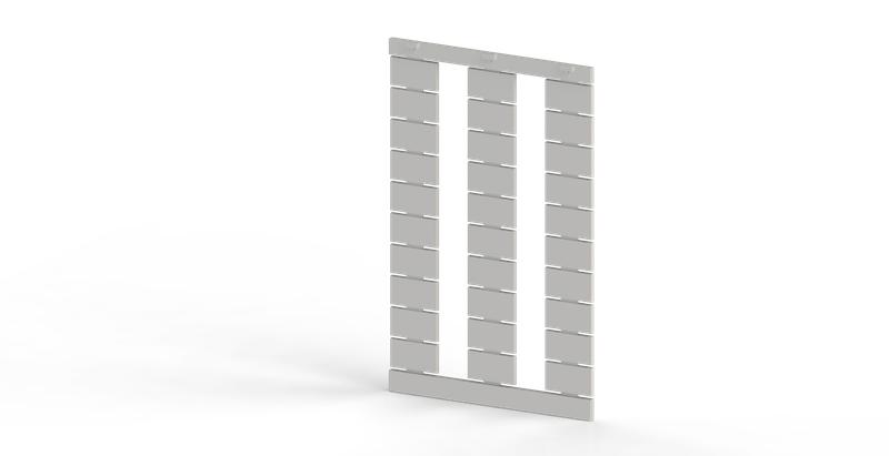 маркировка db10/6 без надписей 1 пластина - 30шт (уп.510шт) klemsan 505915 от BTSprom.by