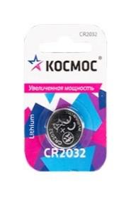 элемент питания литиевый cr2032 супер мощный 1хbl космос koc2032pbl1 от BTSprom.by