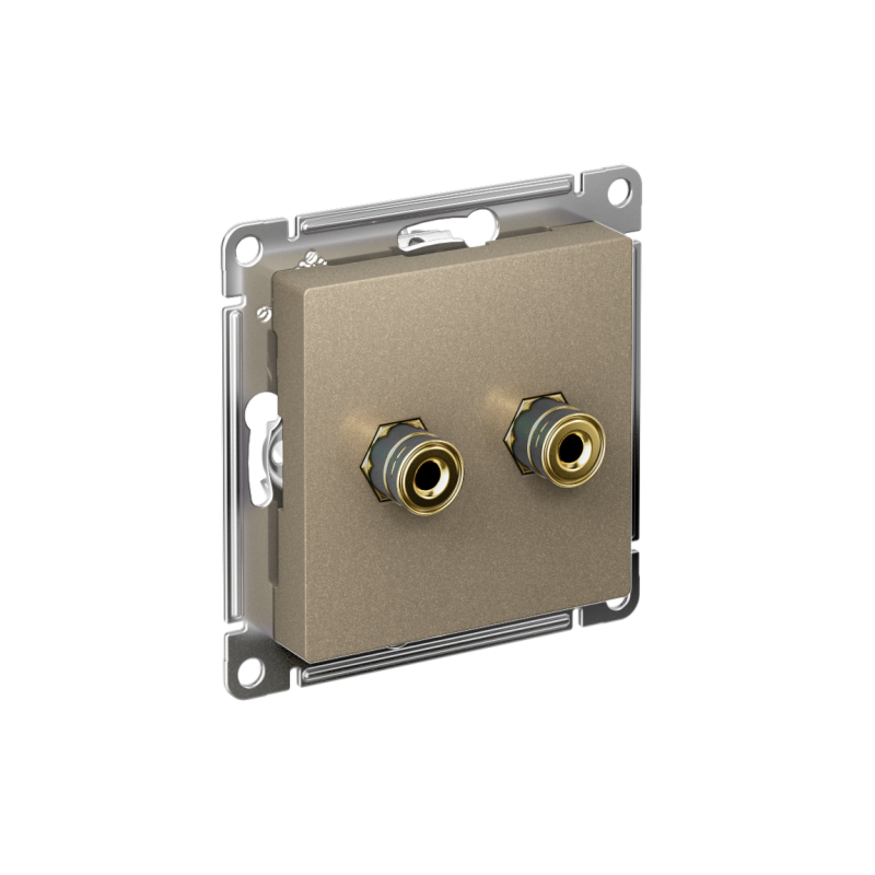 розетка аудио 2-м atlasdesign шампань se atn000587 от BTSprom.by