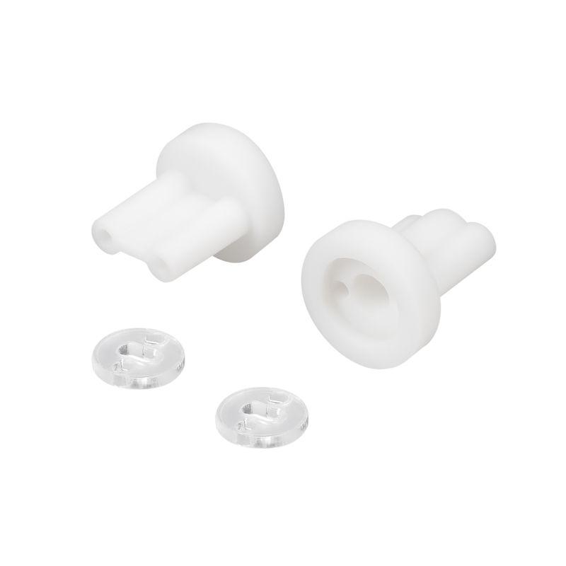 заглушка arl-wave-18х15-s-cap-set-wh пластик бел. (комплект) arlight 052652 от BTSprom.by