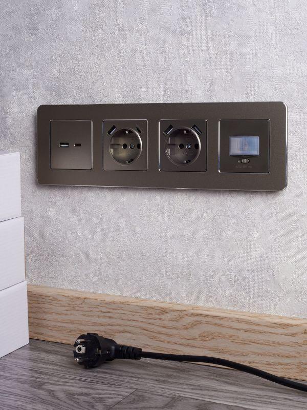  Датчик движения BRITE ДС10-1-БрШ механизм шампань IEK BR-MS10-N-150-05-K37 фото в каталоге от BTSprom.by