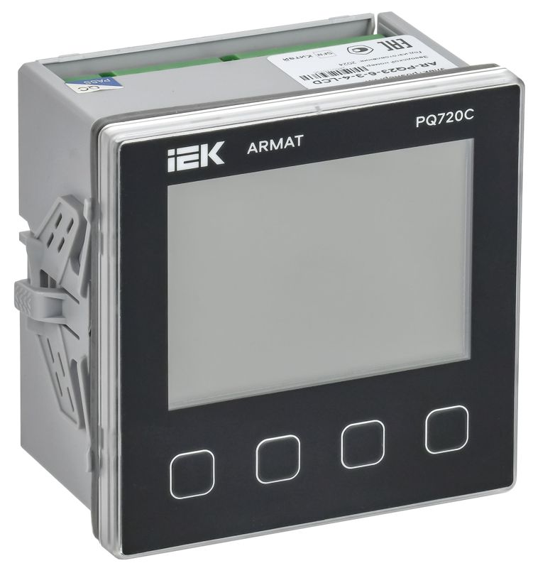 анализатор качества электроэнергии pq720c armat iek ar-pq23-6-3-4-lcd от BTSprom.by