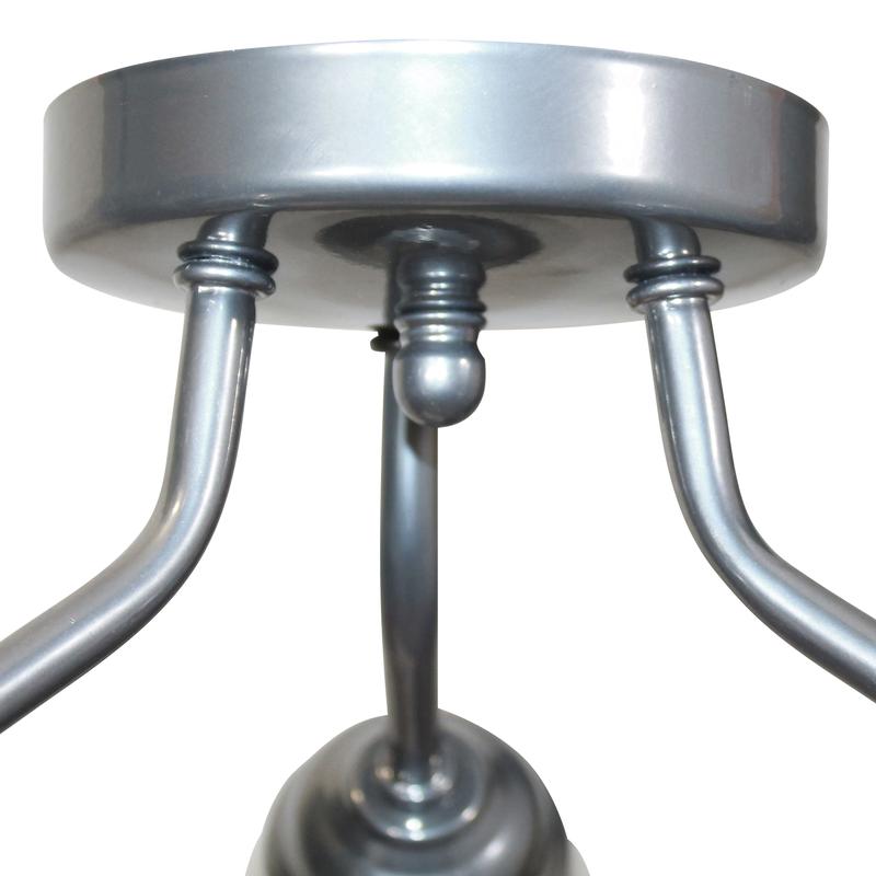  Светильник "Бона" 131 (плафон П0476) НПБ 01-3х60-185 Е27 ИУ хром Элетех 1005404415 фото в каталоге от BTSprom.by