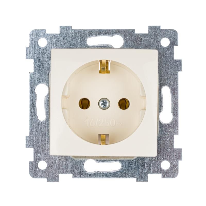 розетка 1-м сп мария рс16-445 16а ip20 с заземл. механизм сл. кость кунцево 120001 от BTSprom.by