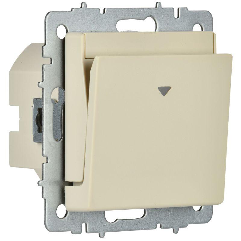  Выключатель карточный BRITE 30А ВС10-1-8-БрКр механизм беж. IEK BR-V11-0-10-K10 фото в каталоге от BTSprom.by
