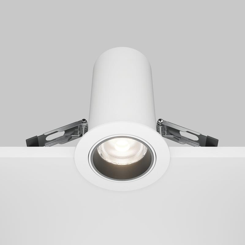  Светильник FOCUS LED 12Вт 4000К 60град. встраив. Maytoni DL125-L12-4K-W фото в каталоге от BTSprom.by