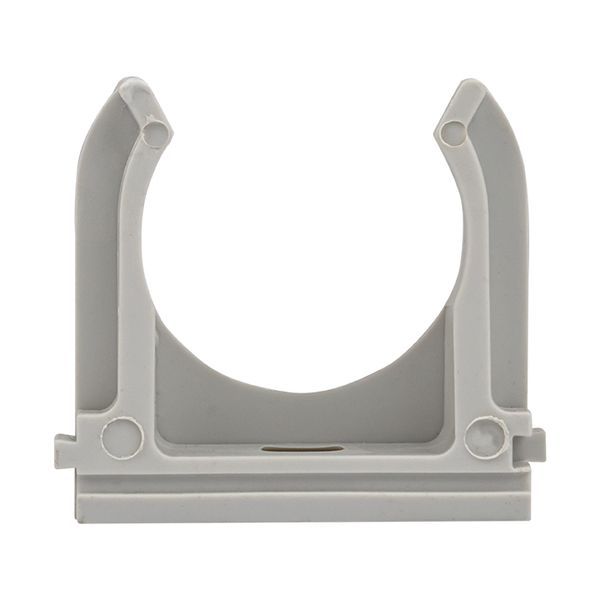  Держатель для труб (клипса) d40мм сер. (уп.30шт) Plast EKF derj-z-40n фото в каталоге от BTSprom.by