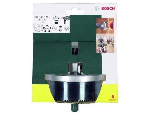 набор пильных венцов 60-92мм 5 пр. (по дереву, 60, 68, 75, 83, 92 мм.) (bosch) 2607019451 от BTSprom.by