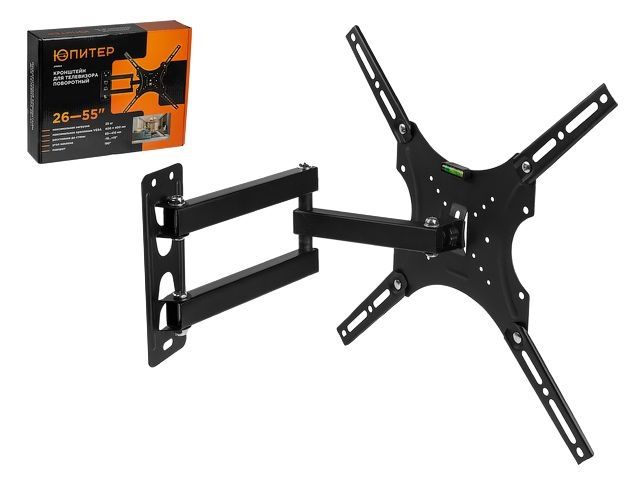 кронштейн для телевизора 26"-55" наклонно-поворотный юпитер jp9304 от BTSprom.by