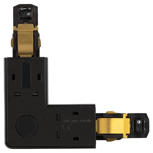  Коннектор угловой внутренний STR-30-B-CN-LI для накладного/подвесного трехфазного шинопровода черн. Эра Б0049724 фото в каталоге от BTSprom.by