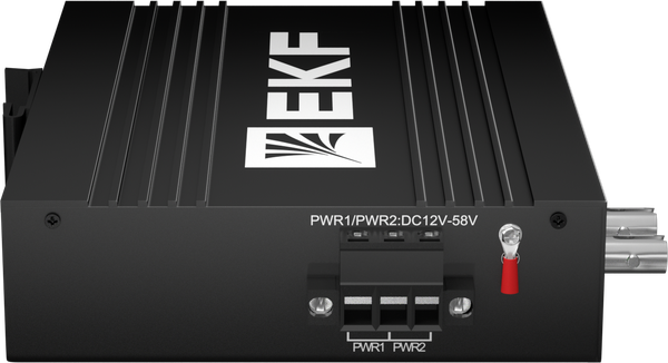  Медиаконвертер 10/100/1000Base-TX в 1000Base-X разъем ST двойн. одномодовое оптоволокно 1550нм TSX EKF TSX-MC1-1GX1GT-ST фото в каталоге от BTSprom.by