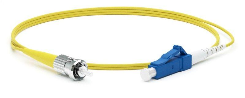 патч-корд fc-s2-9-lc/ur-st/ur-h-3m-lszh-yl волоконно-оптический (шнур) sm 9/125 (os2) st/upc-lc/upc simplex lszh 3м hyperline 247467 от BTSprom.by