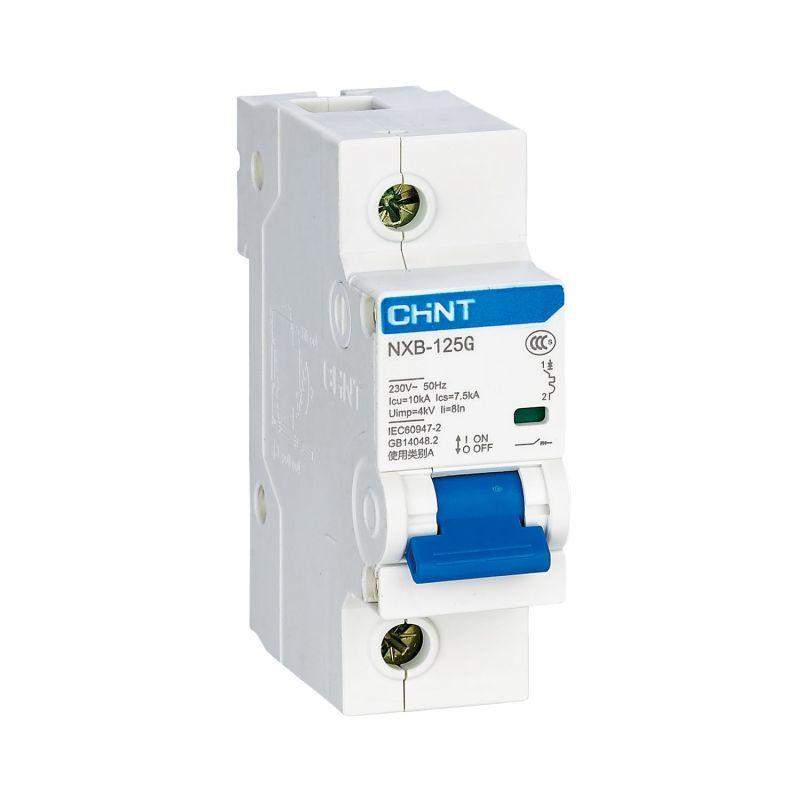 выключатель автоматический модульный 1п d 63а 10ка nxb-125 (r) chint 816122 от BTSprom.by