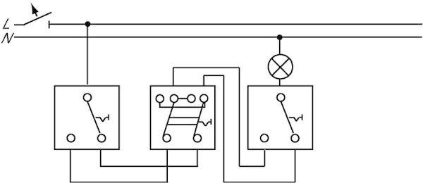 переключатель проходной 1-кл. сп 10а ip20 250в механизм син. abb 1012-0-1093 от BTSprom.by