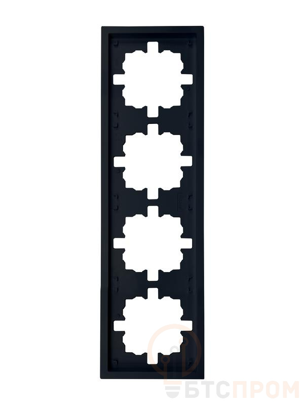 Рамка 4-мест. горизонт. ZIMA черн. бархат LEZARD 704-4200-149 фото в каталоге от BTSprom.by  Рамка 4-мест. горизонт. ZIMA черн. бархат LEZARD 704-4200-149 фото в каталоге от BTSprom.by