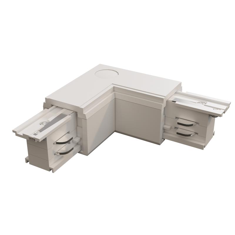  Коннектор угловой внутр. Trinity бел. Voltega TRA-VGL005CL-31W-R фото в каталоге от BTSprom.by