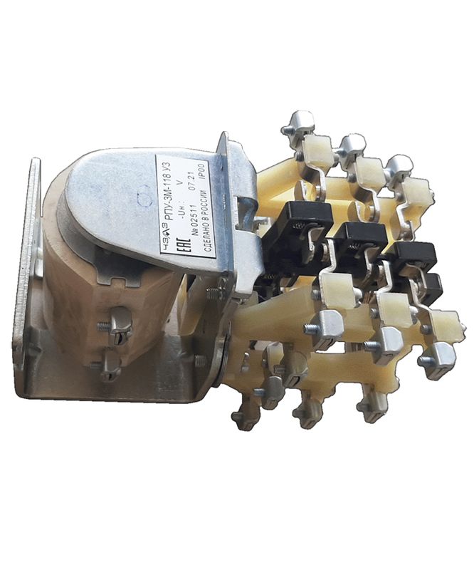 реле промежуточное рпу-3м-118у3б 220в dс под винт 16а 5з+3р ip00 электротехник et014238 от BTSprom.by