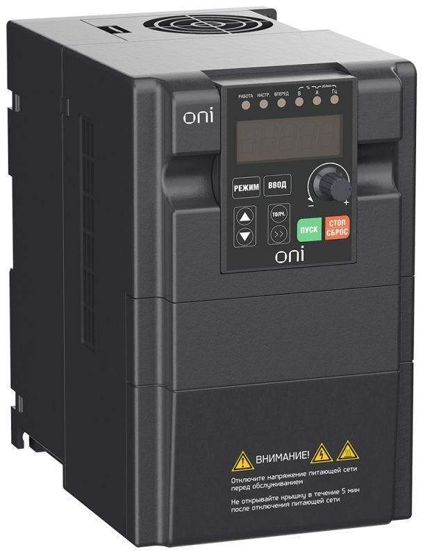 преобразователь частоты a150 220в 1ф 1.5квт 7а oni a150-21-15n от BTSprom.by