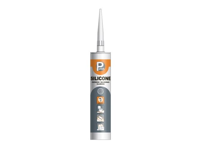 герметик силиконовый санитарный p plus "silicone sanitary" (бел.) 280мл 01-4-1-071 от BTSprom.by