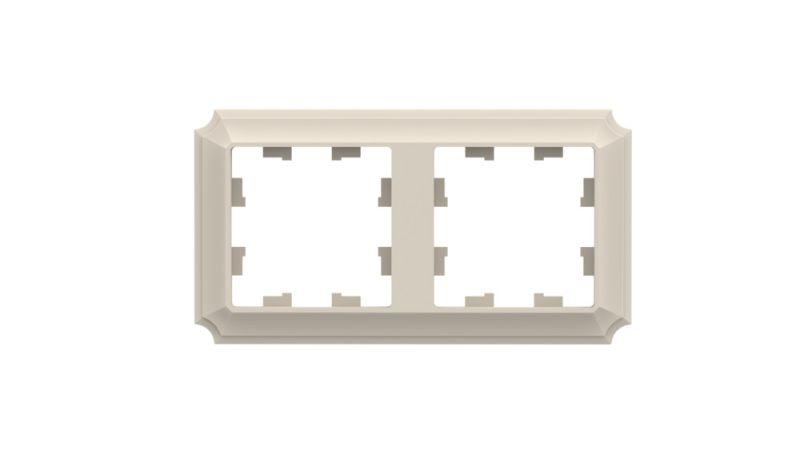 рамка 2-м atlasdesign antique универс. беж. se atn100202 от BTSprom.by