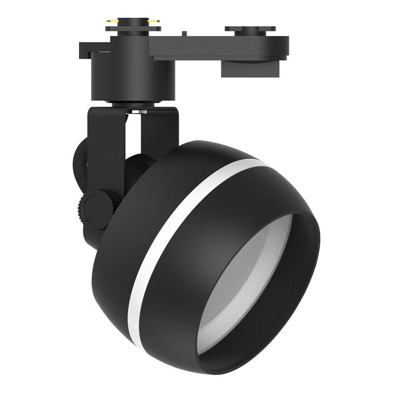 светильник трековый под лампу gx53 черн. al165 luna feron 48549 от BTSprom.by